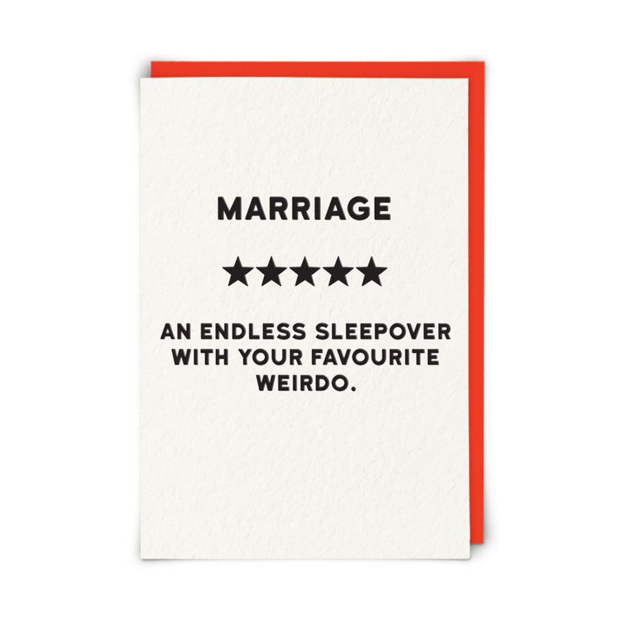 Marriage Humour Greeting Card