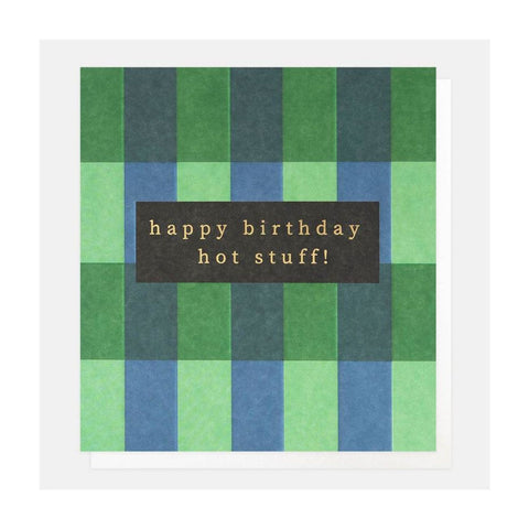 Happy Birthday Hot Stuff Greeting Card