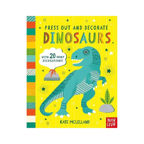 Press Out and Decorate Dinosaurs