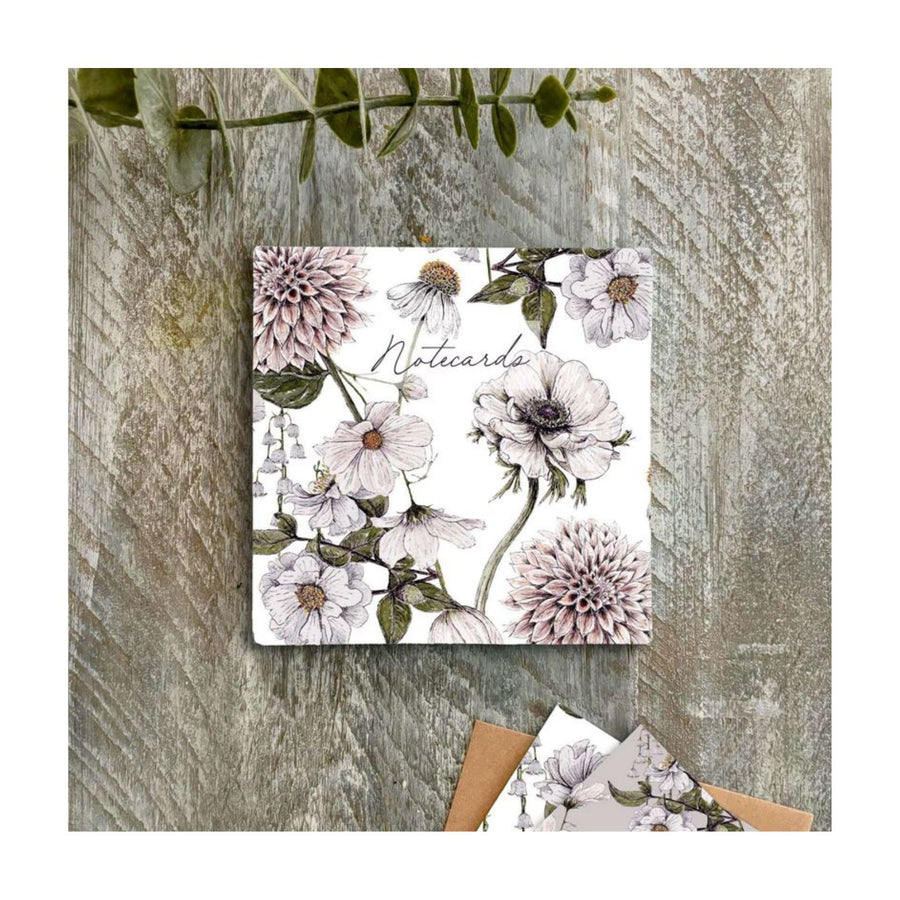 Flowers Assorted NoteCard Set 8Pkt