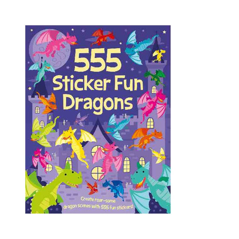 555 Sticker Fun Dragons