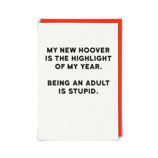 My new hoover greeting card