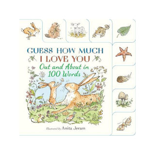 Guess How Much I Love You - Out and About in 100 Words (board book)