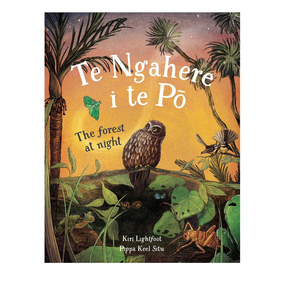 Te ngahere i te po The forest at night
