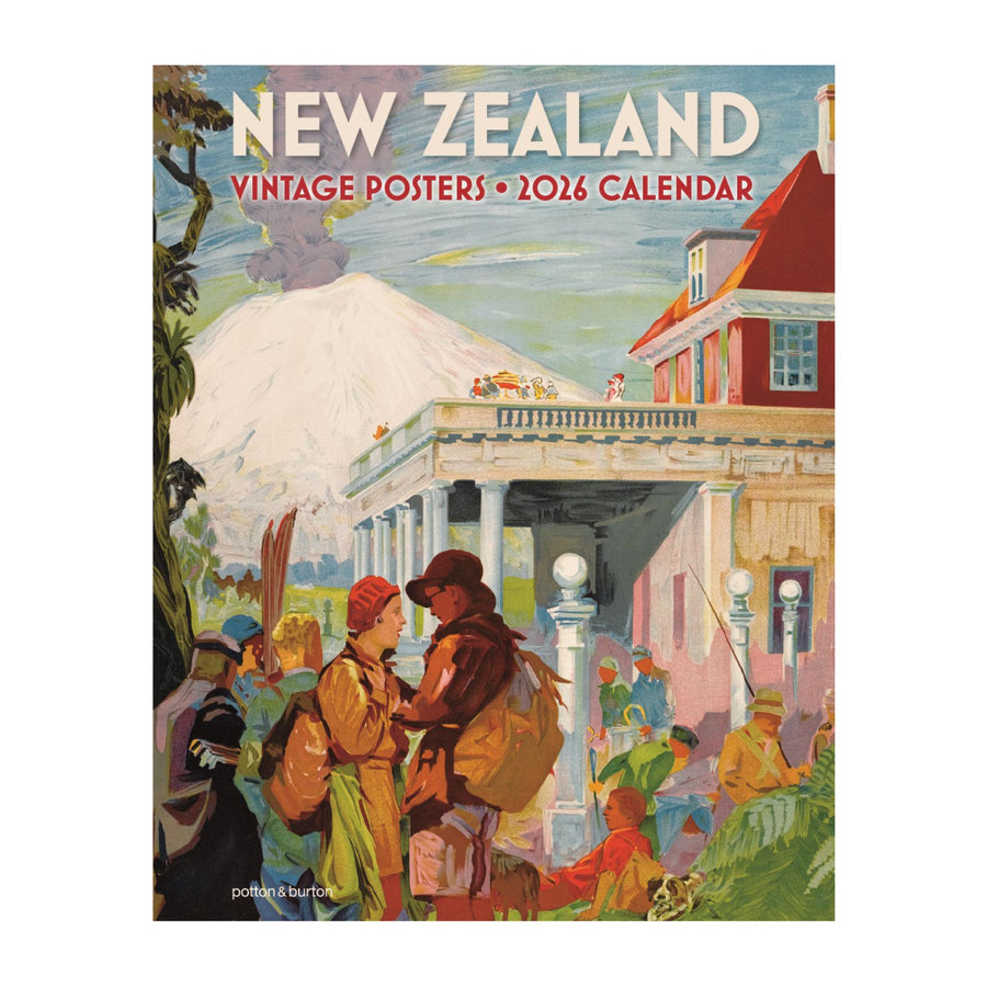 2026 Vintage Poster Calendar - Large