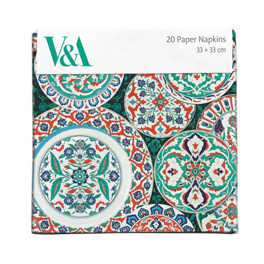 Iznik Plates Paper Napkin Pkt 20