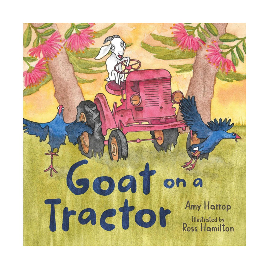 Goat On A Tractor
