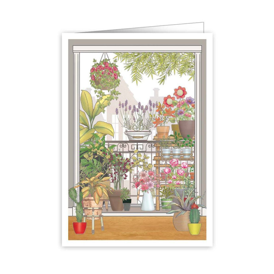 Potted Plants Greeting Card